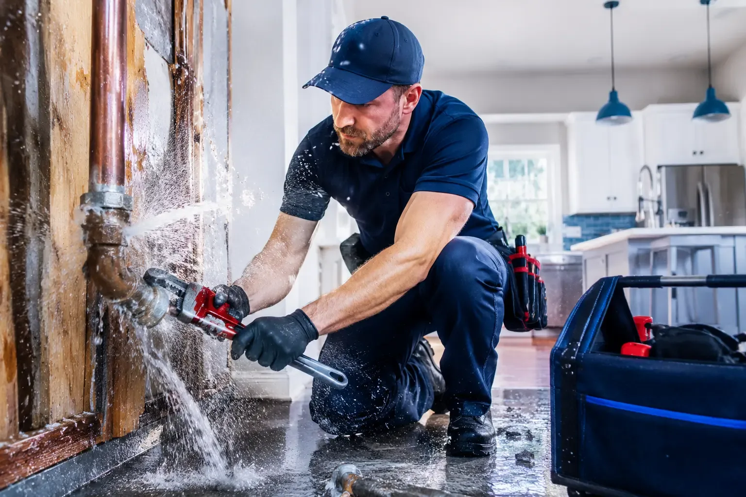 Local emergency pipe repair professionals in Woodville, VA
